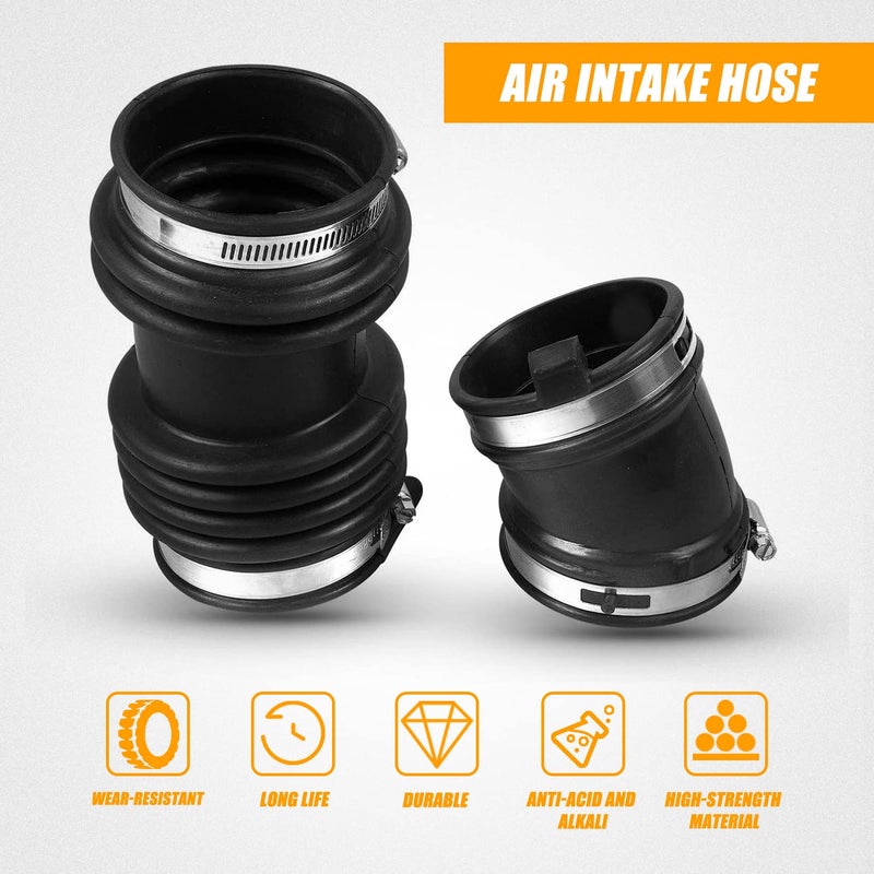 RANSOTO RANSOTO Air Intake Hose duct Compatible with 2003 2004 2005 2006 2007 2008 Infiniti FX35 Replaces 16576-CG000 16576CG000  - Image 3