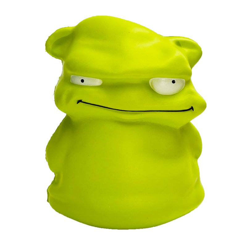 funnysquee Adorable Mini Green Monster Slow Rising Squishy Stress Relief Fun for Kids in Convenient 47 Size - Image 3