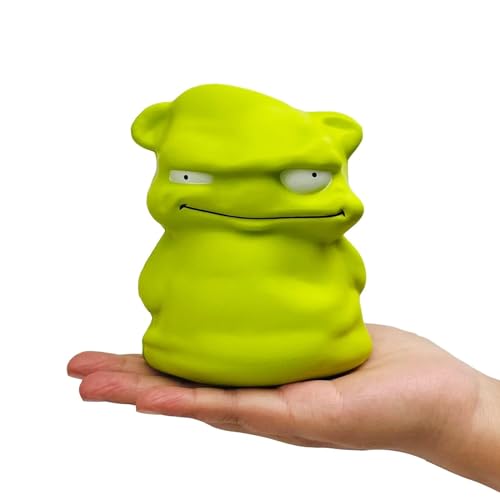funnysquee Adorable Mini Green Monster Slow Rising Squishy Stress Relief Fun for Kids in Convenient 47 Size - Image 5