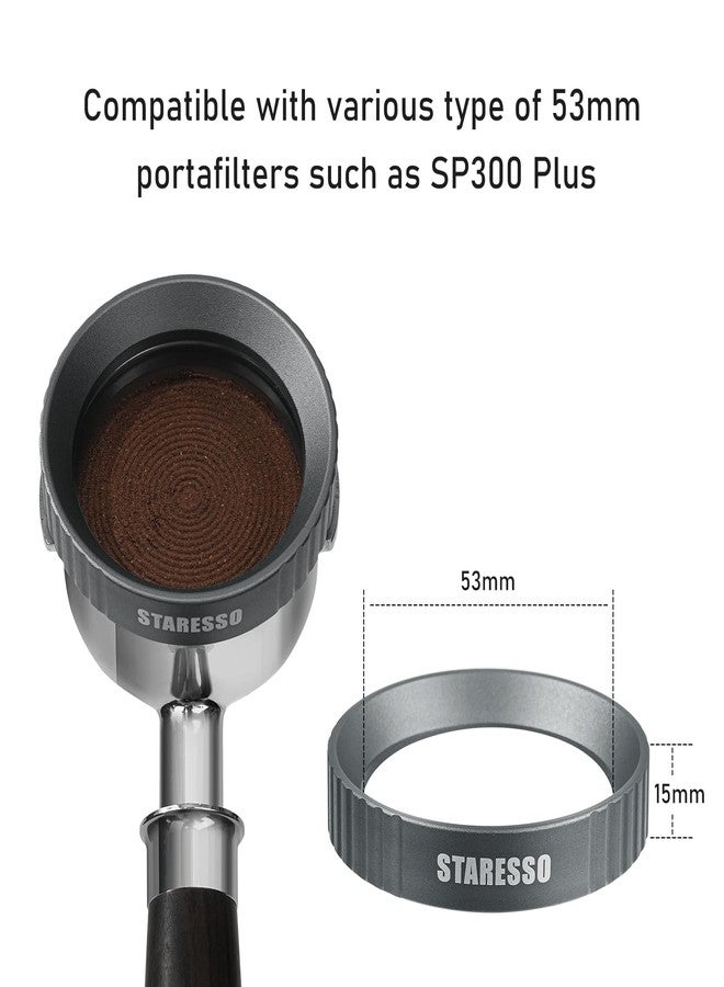 STARESSO 53mm Aluminium Alloy Coffee Dosing Funnel, Dosing Ring Compatible with STARESSO PLUS-SP300 - Image 3