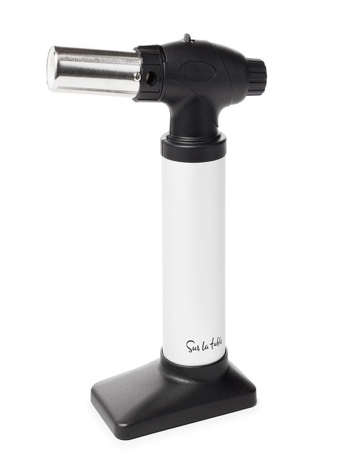 Sur La Table Kitchen Torch, Refillable Butane Kitchen Torch for Crème Brûlée, Browning and Culinary Finishing - Image 1