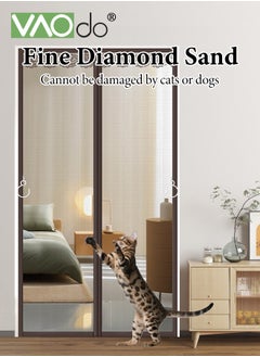 VAOdo Magnetic Screen Door Self Sealing Heavy Duty Hands Free Mesh Partition Keeps Bugs Out Pet and Kid Friendly Works with Front Doors and Sliding Doors  - Image 4