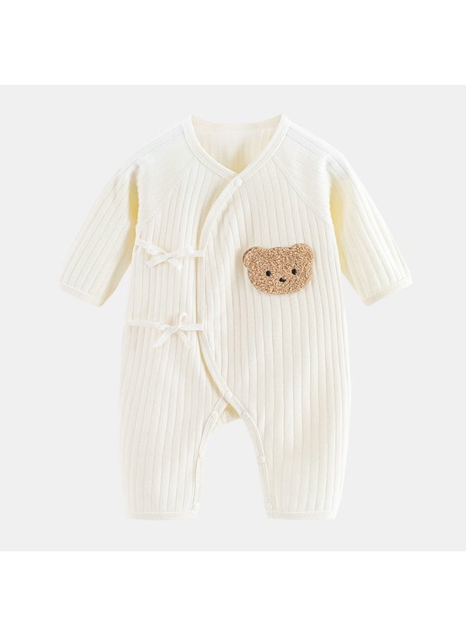 Newborn Bone-Free Butterfly Onesie - All-Season Baby Bodysuit