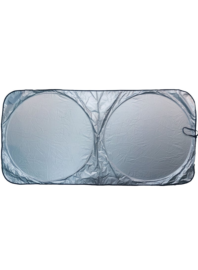 Generic Car Sun Shade for Windshield Car Sunshade Front Window Windscreen with Storage Pouch - Image 1