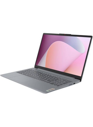 IdeaPad Slim 3 15AMN8 Laptop, 15.6" FHD IPS Touch Display, AMD Ryzen 5 7520U, 8GB RAM, 512GB SSD, AMD Radeon 610M GPU, Backlit ENG (US) K/B, Win11 Home, Arctic Grey English Arctic Grey - view 2