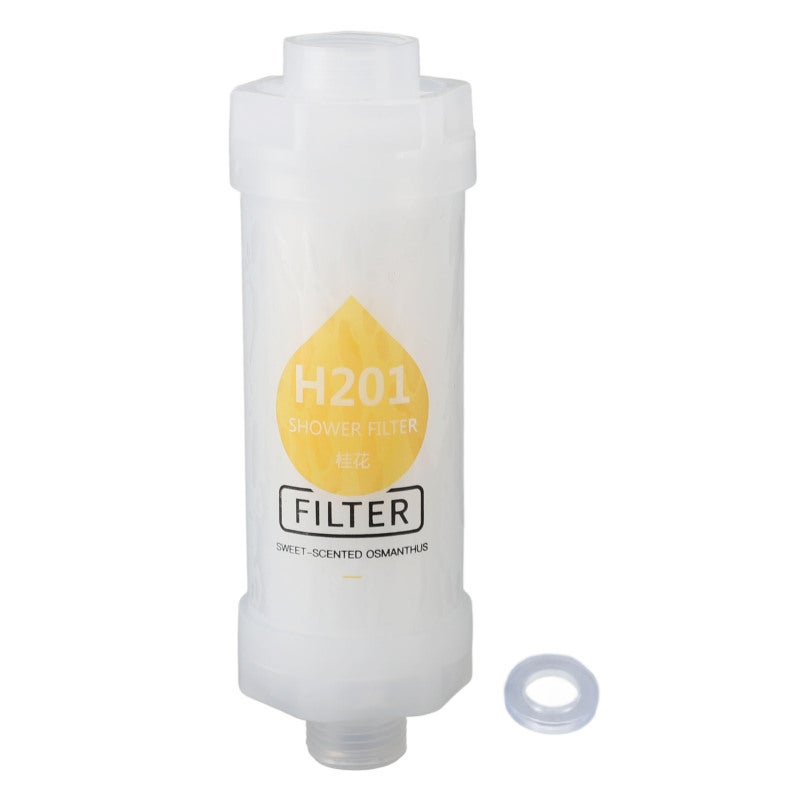 Aromatherapy Shower Filter: Universal Fit, Plant-Based Ingredients, Stress-Relieving Flower Scents - Moisturizing Skin Hair Care Shower Water Filter for Daily Home Shower Use - Image 1