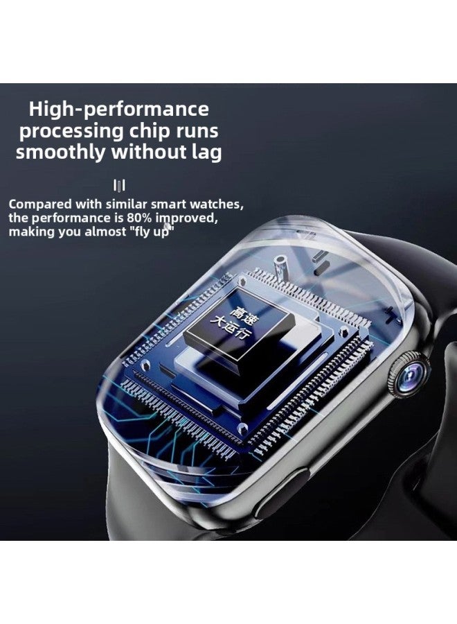 【للطلاب】 ساعة هاتف ذكي 5G Netcom للأطفال في المدارس الابتدائية والمدارس الإعدادية والمدارس الثانوية ومكالمات فيديو ببطاقة إضافية - اللون: الإصدار العلوي - أسود 【alipay + V Letter Qq + التعرف على الوجه + متصفح + تنزيل تطبيق التعلم + مكالمة فيديو + Wifi + تحديد المواقع】 - Image 5