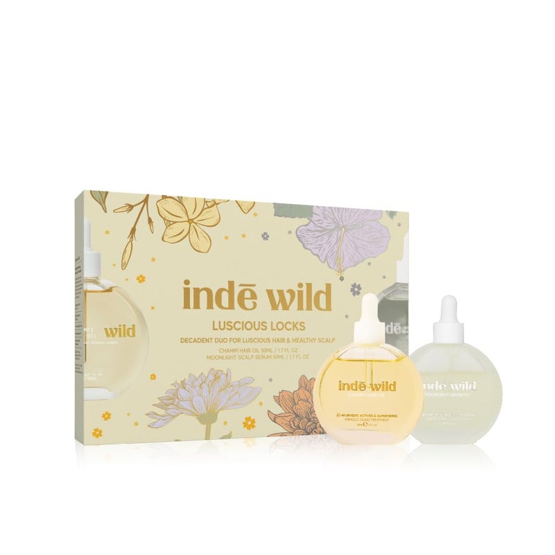 indē wild سيروم فروة الرأس الليلي من إندي وايلد مونلايت - 50 مل | علم الأيورفيدا المتقدم™ | علاج فروة الرأس لكثافة الشعر | مدعوم بـ 3% ريدنسيل، 3% بروكابيل و3% بايكابيل | لجميع أنواع الشعر - Image 1