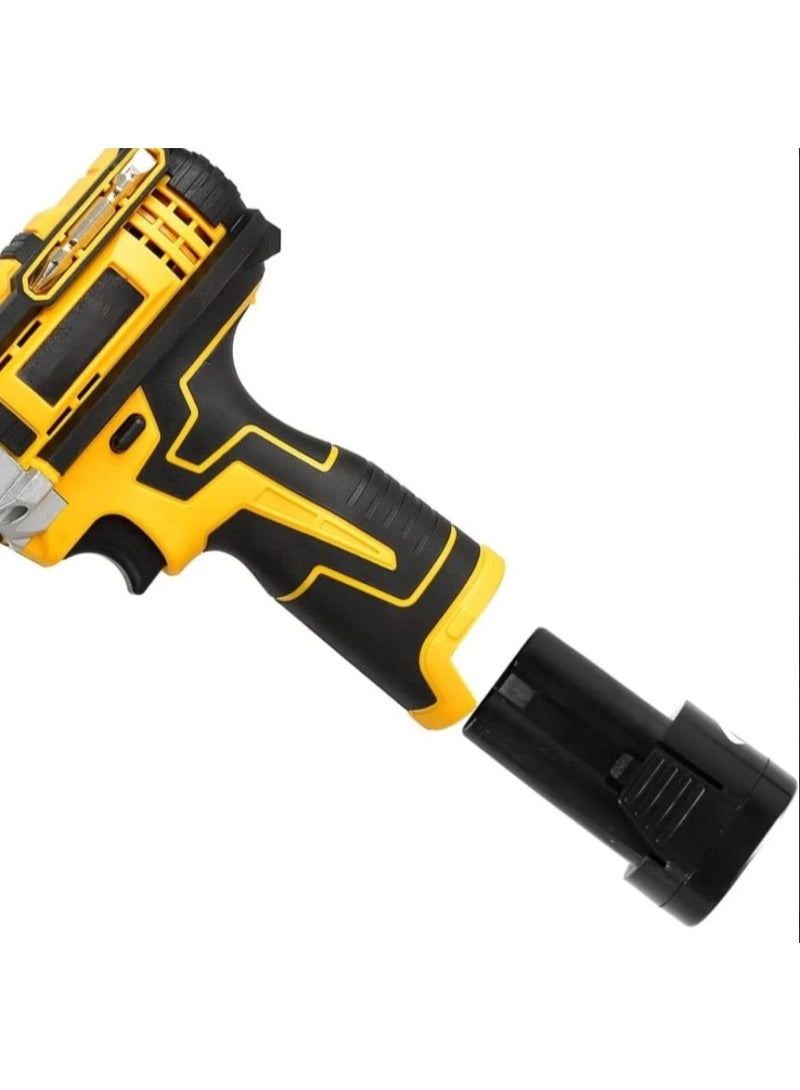 دينكس مثقاب كهربائي متعدد الوظائف DX3323 بقدرة 12 فولت بطارية ليثيوم 1300 الطاقة 24 وات - Image 2