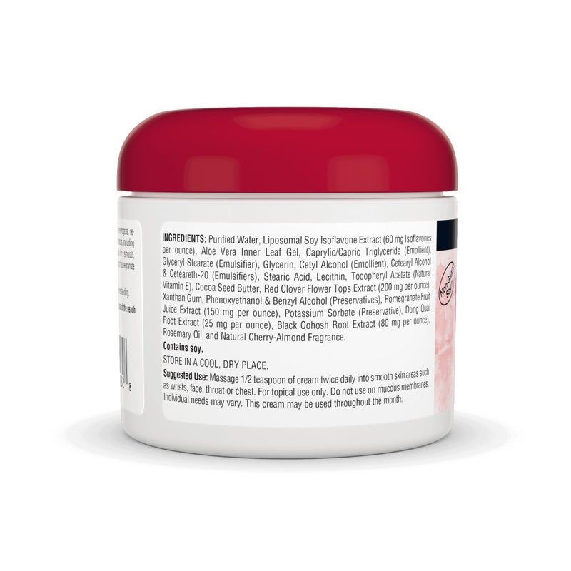 Source Naturals Phyto-Estrogen Cream, Paraben-Free - 4 oz Cream - Image 2