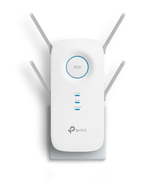 TP-Link AC2600 Dual Band Mesh Wi-Fi Range Extender, Wi-Fi Booster/Hotspot with 1 Gigabit Port, Dual-Core CPU, Built-In Access Point Mode, Works with Any Wi-Fi Router, Easy setup, UK Plug (RE650)