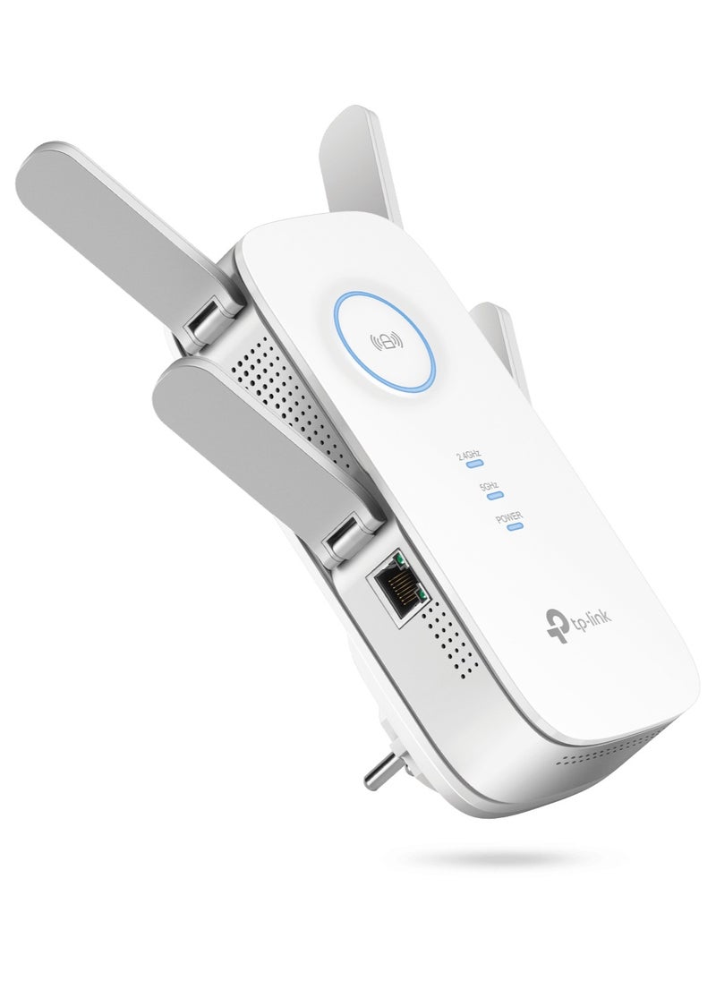 Archa TP-Link AC2600 Dual Band Mesh Wi-Fi Range Extender, Wi-Fi Booster/Hotspot with 1 Gigabit Port, Dual-Core CPU, Built-In Access Point Mode, Works with Any Wi-Fi Router, Easy setup, UK Plug (RE650)  - Image 3