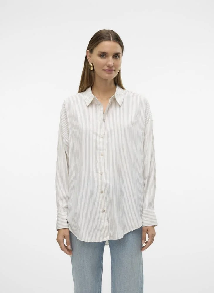 فيرو مودا Oversized Long Sleeve Shirt