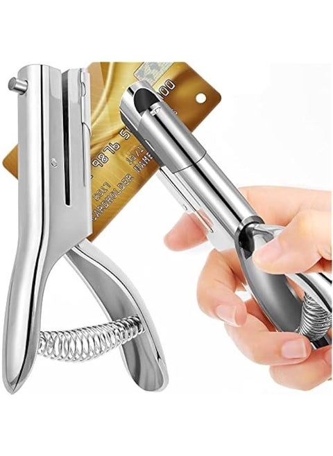 1/4  Hole Punch for Paper Business Cards and PVC Bank Cards