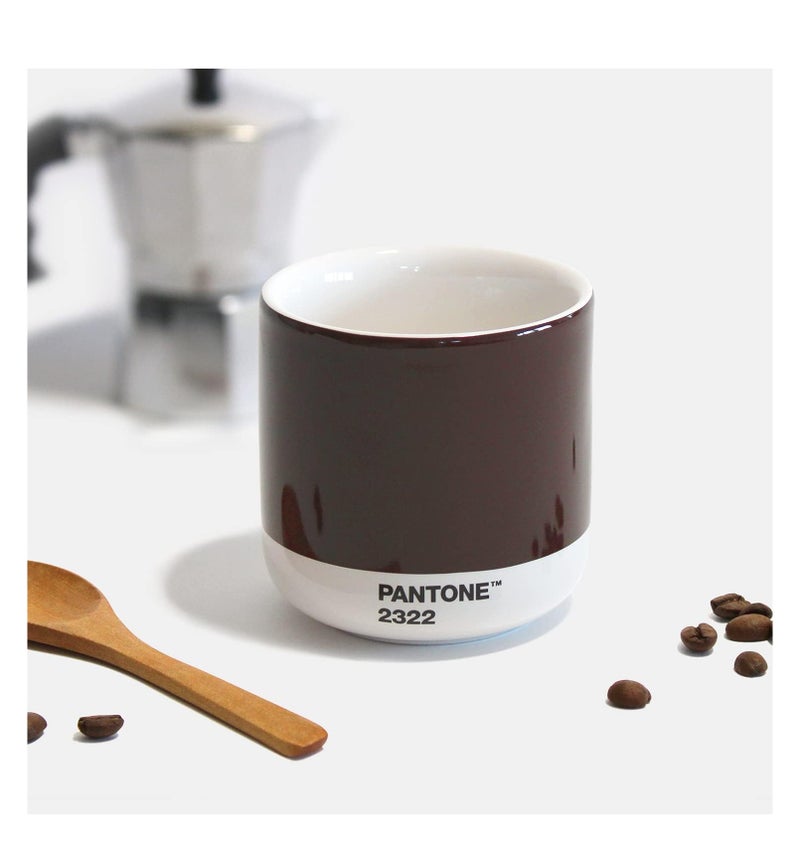 Pantone Sunrise Sip Cortado Thermo Cup – Brown - Image 3