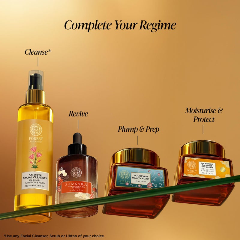 Forest Essentials Soundarya Radiance Cream with 24K Gold, 50g - Image 5