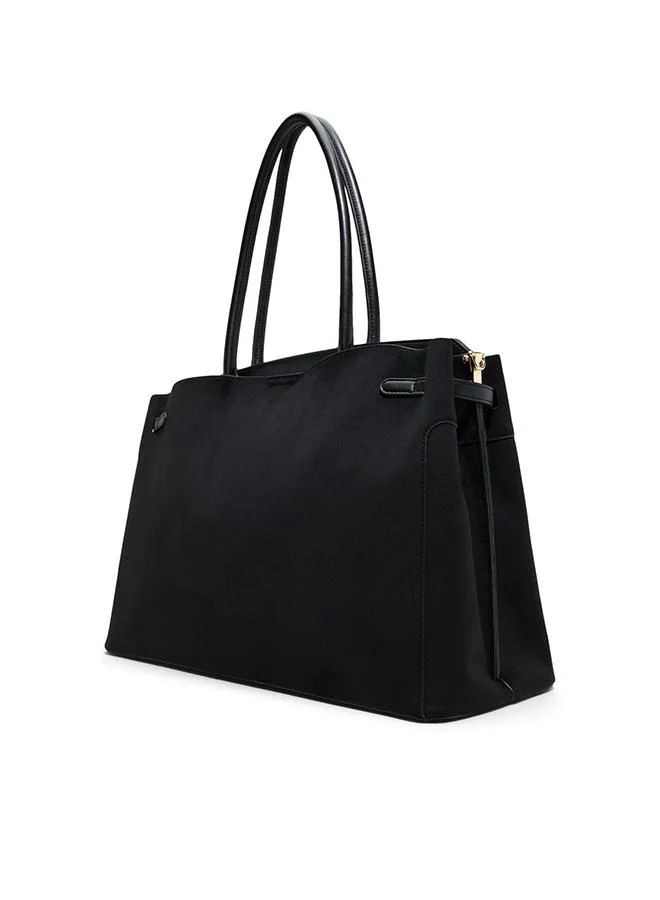 كول ات سبرنج Evelynee Ladies Black Tote Bag