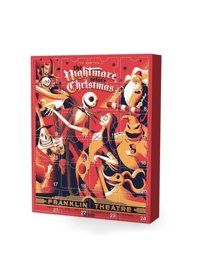 Loquat Countdown Calendar Blind Box Ghost Atmosphere Gothic 24 Pct Gift Advent Day Box-Color: Upgraded Version F - Image 4