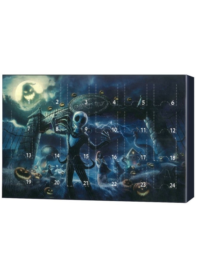 Loquat Countdown Calendar Blind Box Ghost Atmosphere Gothic 24 Pct Gift Advent Day Box-Color: Upgraded Version F - Image 5