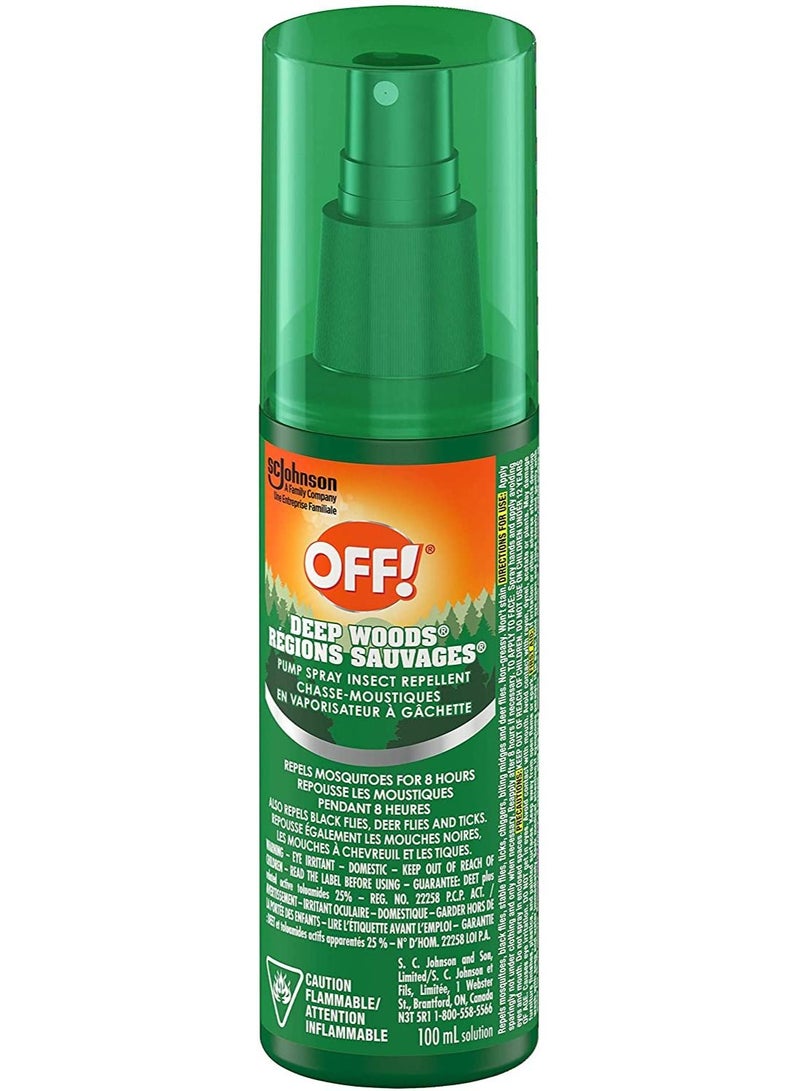 OFF! بخاخ طارد الحشرات ديب وودز (100مل)  - Image 2