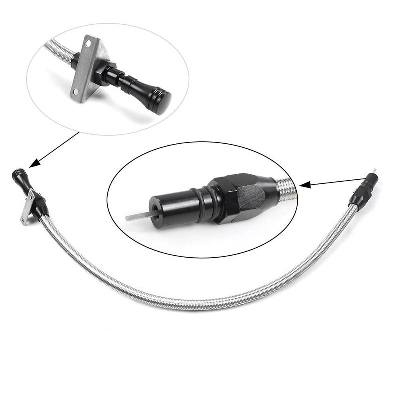 Black Transmission Dipstick 530mm Chevrolet Oil Dipstick - Image 5