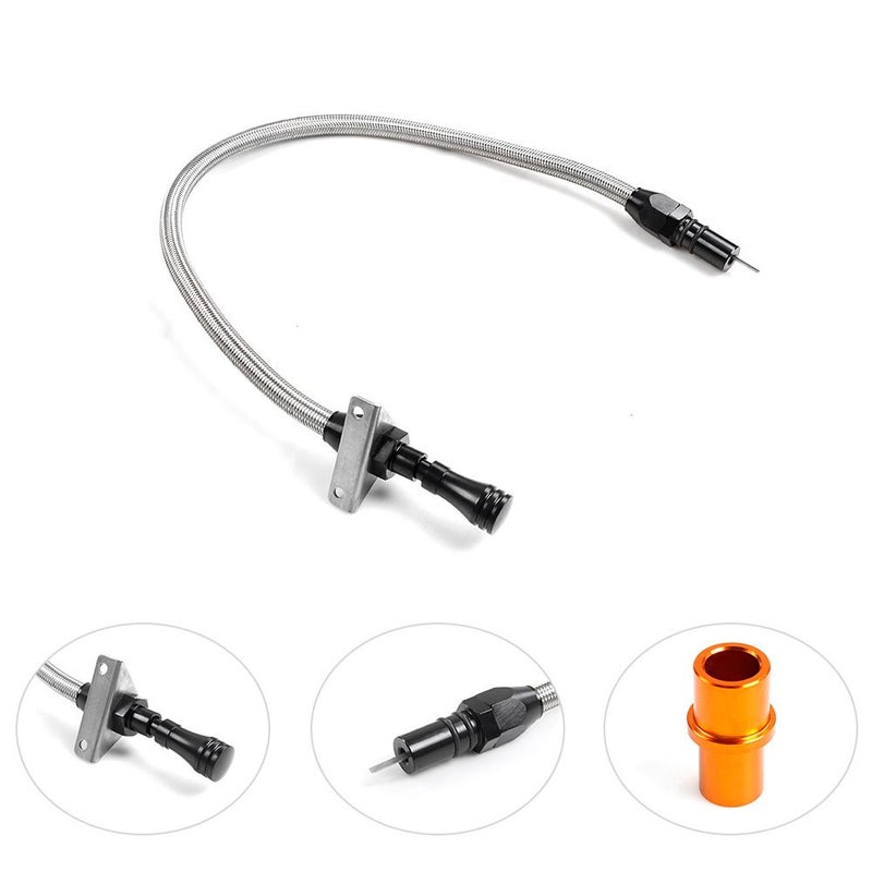 Black Transmission Dipstick 530mm Chevrolet Oil Dipstick - Image 1