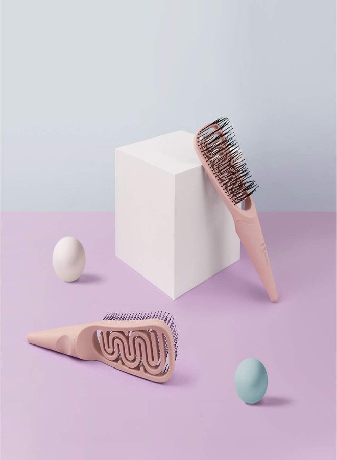F3 Systems, Magic Detangler and Scalp Massage Brush - Flexible Bristles for Knot-Free Wet & Dry Hair, Professional Care for Adults and Kids - Image 2