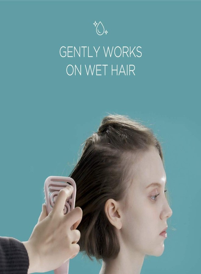 F3 Systems, Magic Detangler and Scalp Massage Brush - Flexible Bristles for Knot-Free Wet & Dry Hair, Professional Care for Adults and Kids - Image 4