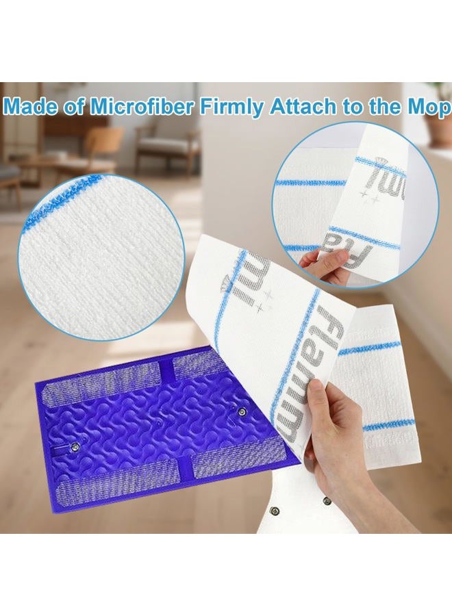 F Flammi Flammi Microfiber Steam Mop Pads Compatible with Shark Steam Mop/Spray Mop, 24 Pack - Image 4