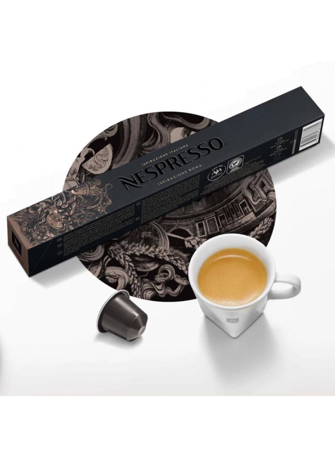 Nespresso Ispirazione Italiana Roma 10 Capsules 48grams - Image 5
