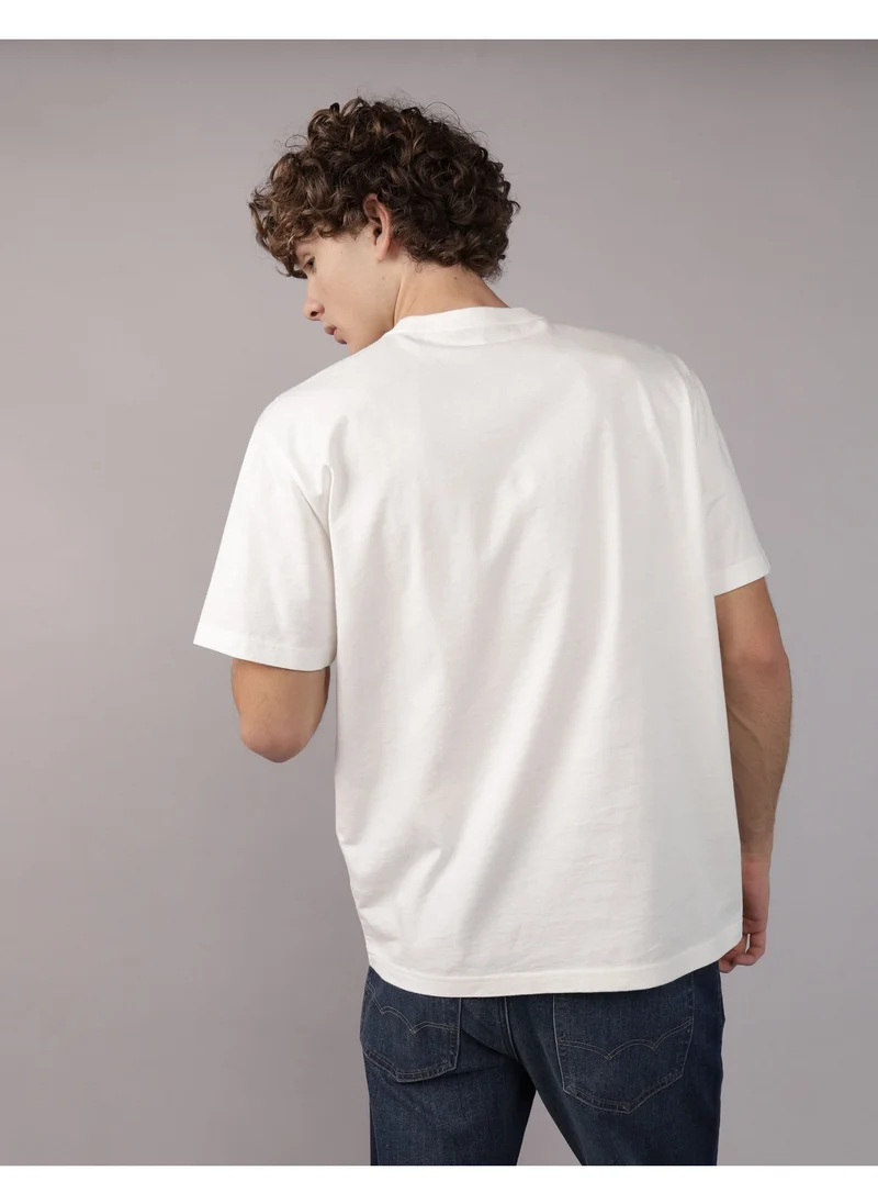 امريكان ايجل AE Applique Logo Graphic T-Shirt