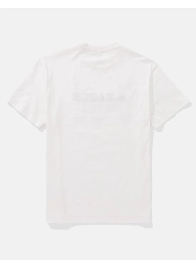 امريكان ايجل AE Applique Logo Graphic T-Shirt
