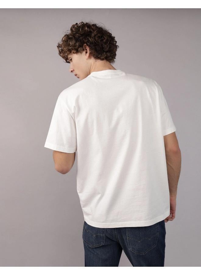 American Eagle AE Applique Logo Graphic T-Shirt - Image 4