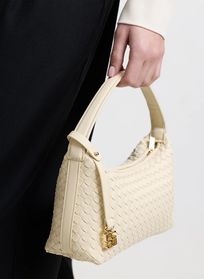 فرنش كونكشن Women Beige Soho Shoulder Bag