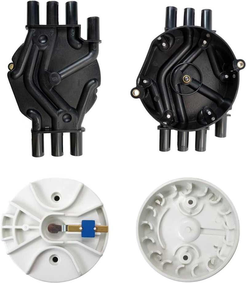 Ignition Distributor Cap and Rotor Set for Astro V6 4.3L 1996-2005, Replaces 120142 DR475，DR475, 888731, 8104935770 - Image 5