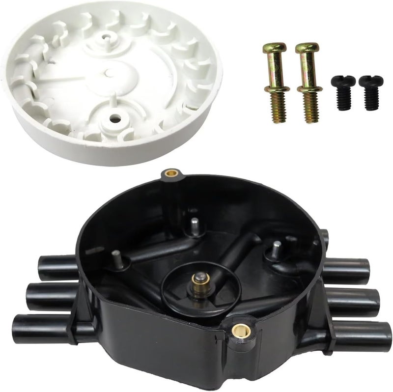 Ignition Distributor Cap and Rotor Set for Astro V6 4.3L 1996-2005, Replaces 120142 DR475，DR475, 888731, 8104935770 - Image 2
