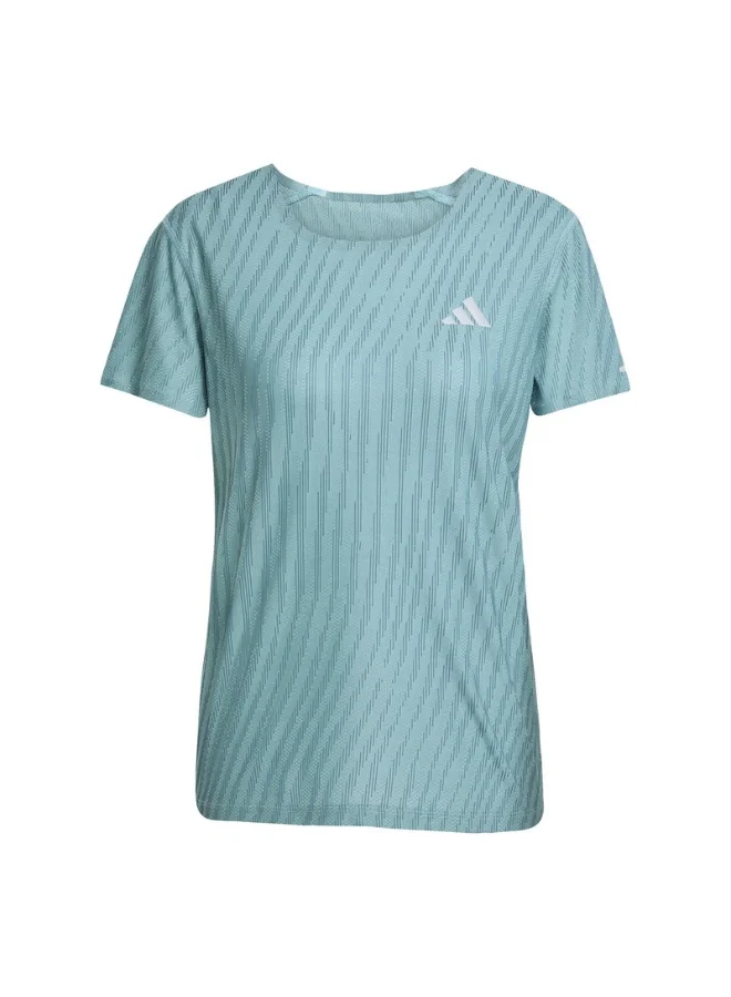 Adidas Adidas Adi365 Co Tee W Turquoise T-Shirt (Short Sleeve) T-Shirts For Women