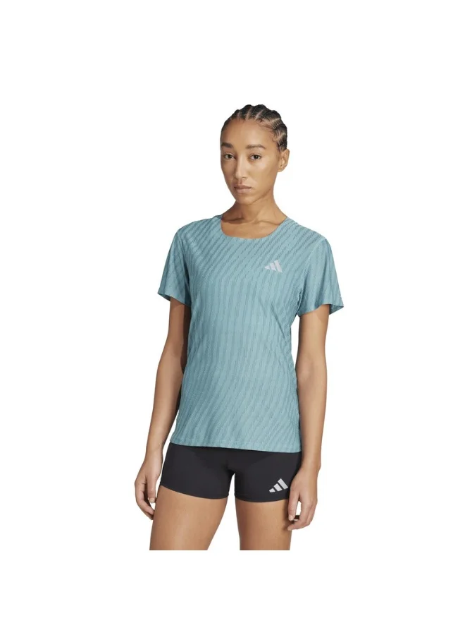 Adidas Adidas Adi365 Co Tee W Turquoise T-Shirt (Short Sleeve) T-Shirts For Women