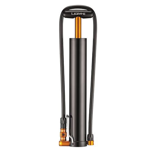 LEZYNE Micro Floor Drive XL Bicycle Hand Pump, Extra High Volume 35psi, Plus-size Tires, Portable Bike Pump - Image 1