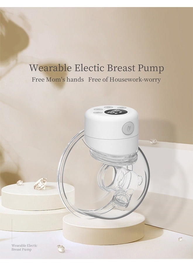 يمكن ارتداؤها الكهربائية مصاصة الثدي ، خالية من ناحية مصاصة ، وانخفاض مستوى الضجيج ، 180 مل مجانا درابزين - Image 2