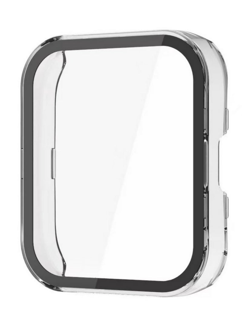 1PCS Glass Case For Amazfit Bip 5 Screen Protector All-around Bumper Shell Protective Cover For Amazfit Bip5 Replacement Accessories - Image 2