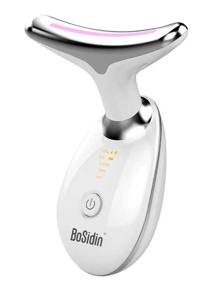 Bosidin Face and Neck Massager Device Anti-Aging Wrinkle and Double Chin Remover  Lifting and Tightening Beauty Tool  - Image 1