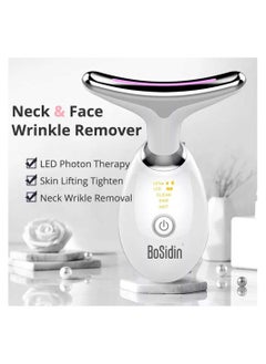 Bosidin Face and Neck Massager Device Anti-Aging Wrinkle and Double Chin Remover  Lifting and Tightening Beauty Tool  - Image 2