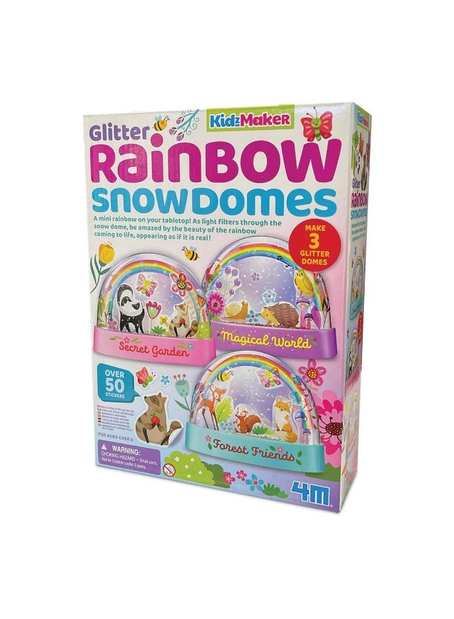4m مجموعة كيدز ميكر لصنع كرات الثلج اللامعة قوس قزح (عبوة من 3) - Image 1