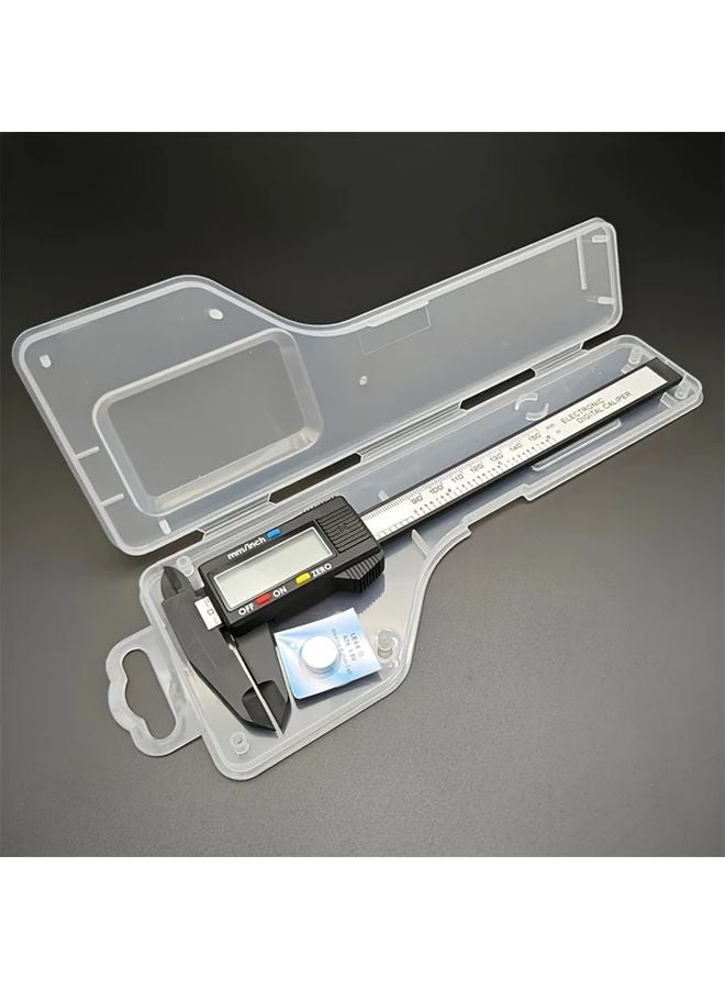 WeluvFit Digital Vernier Caliper 150mm LED Display Plastic Measuring Tool with Storage Case - Image 2