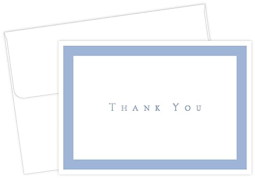 Great Papers! Periwinkle Thank You Note Cards with Envelopes, 4.875"x3.375", 50 Count (1470655) - Image 5