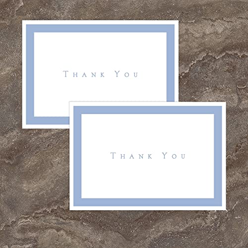 Great Papers! Periwinkle Thank You Note Cards with Envelopes, 4.875"x3.375", 50 Count (1470655) - Image 3