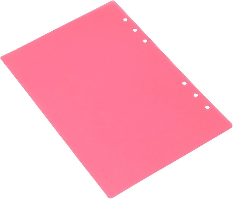 50PCS A5 6 Hole Loose Leaf Binding Cover Plastic Matte Cover for Report Presentation - Image 3