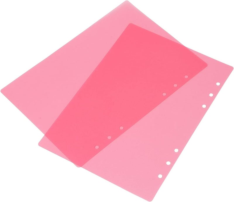 50PCS A5 6 Hole Loose Leaf Binding Cover Plastic Matte Cover for Report Presentation - Image 5