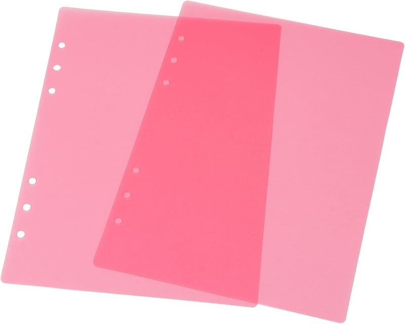50PCS A5 6 Hole Loose Leaf Binding Cover Plastic Matte Cover for Report Presentation - Image 2